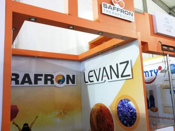Exhibition stall, Saffron Therapeutics